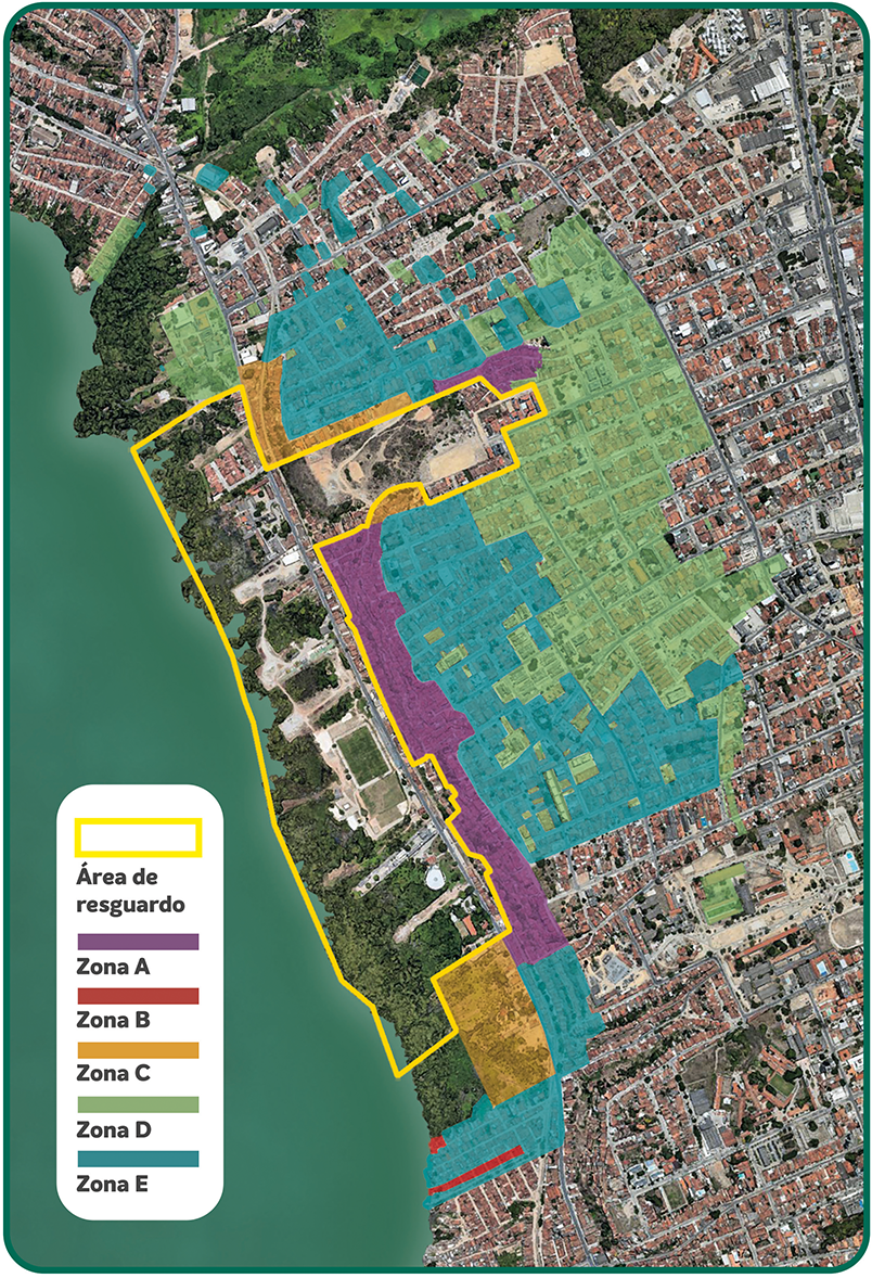 Novo Mapa da Área de Desocupação