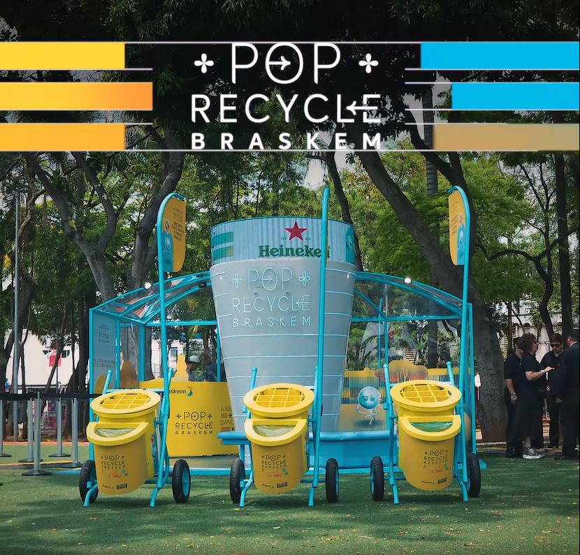 Braskem chega ao Popload Festival para dar um novo significado aos resíduos plásticos. É a música dando palco pra reciclagem.