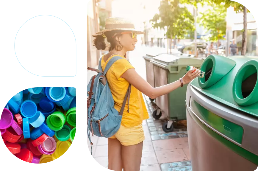 Recycled plastic