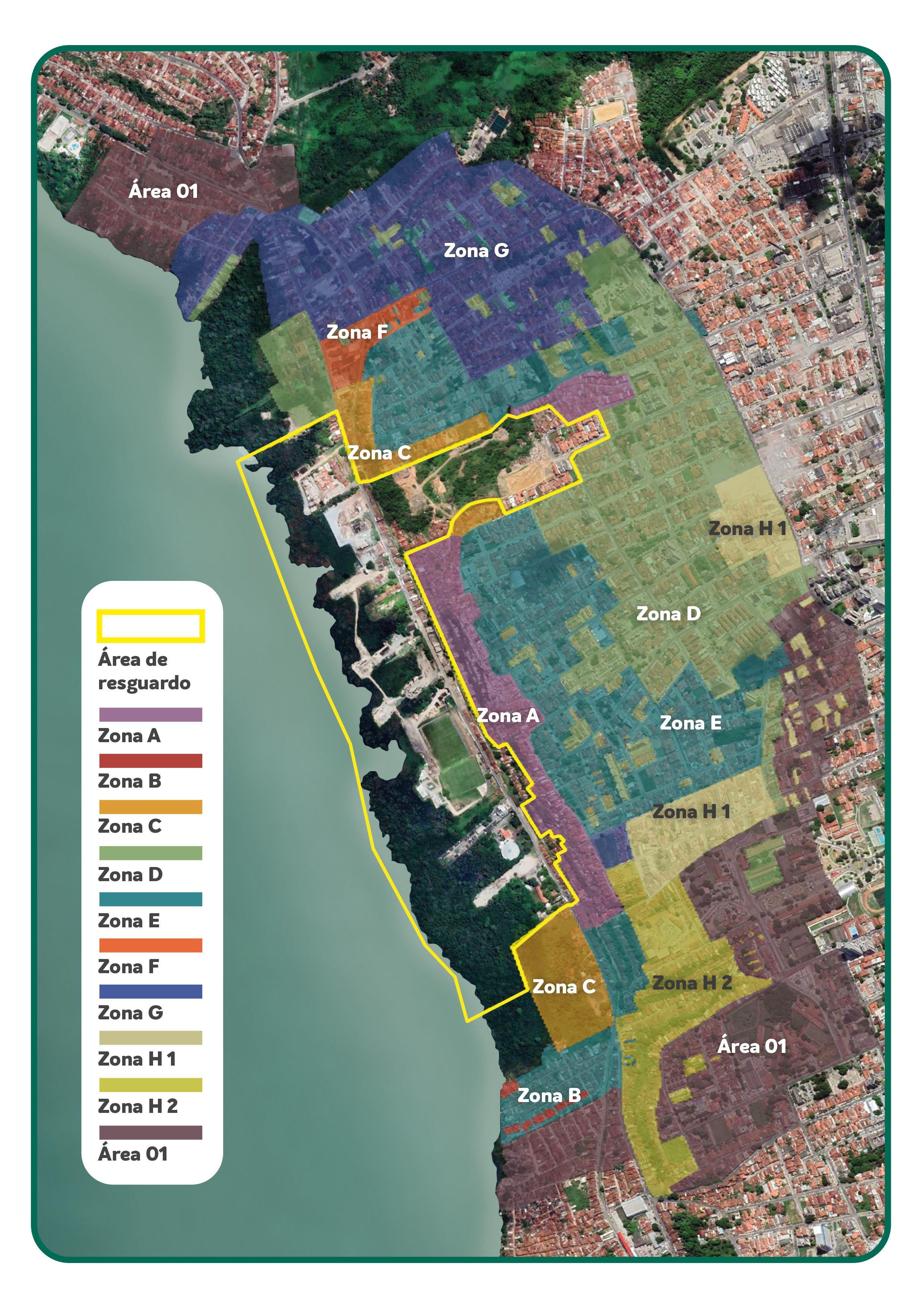 Novo Mapa da Área de Desocupação