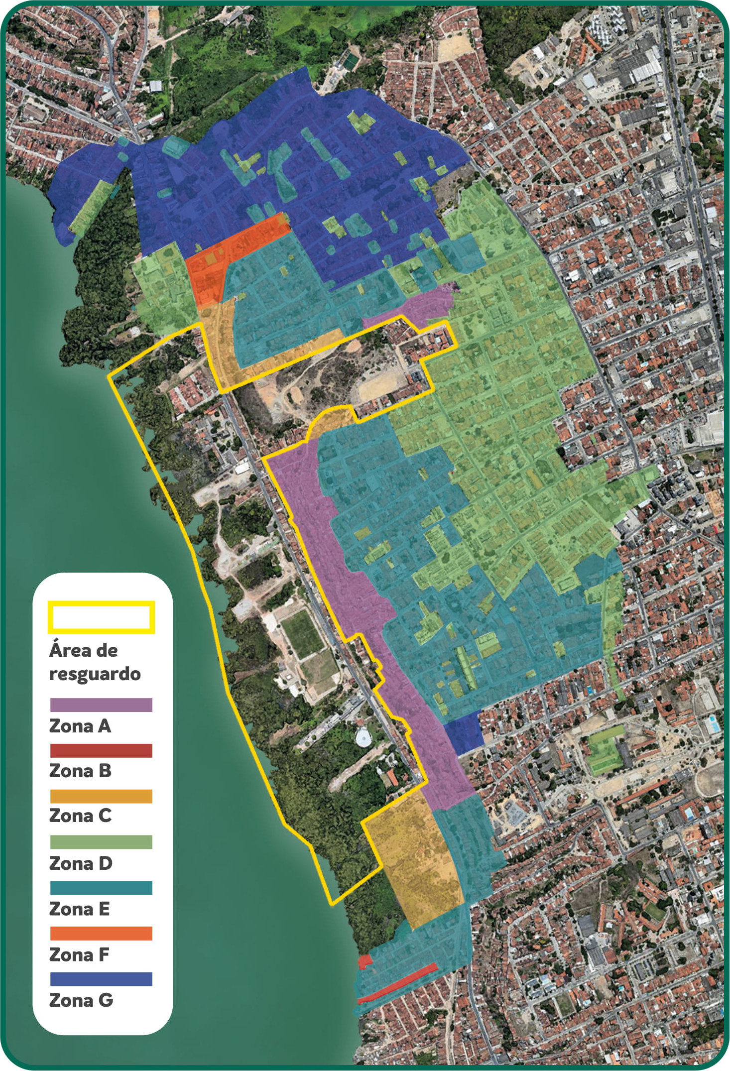 Novo Mapa da Área de Desocupação