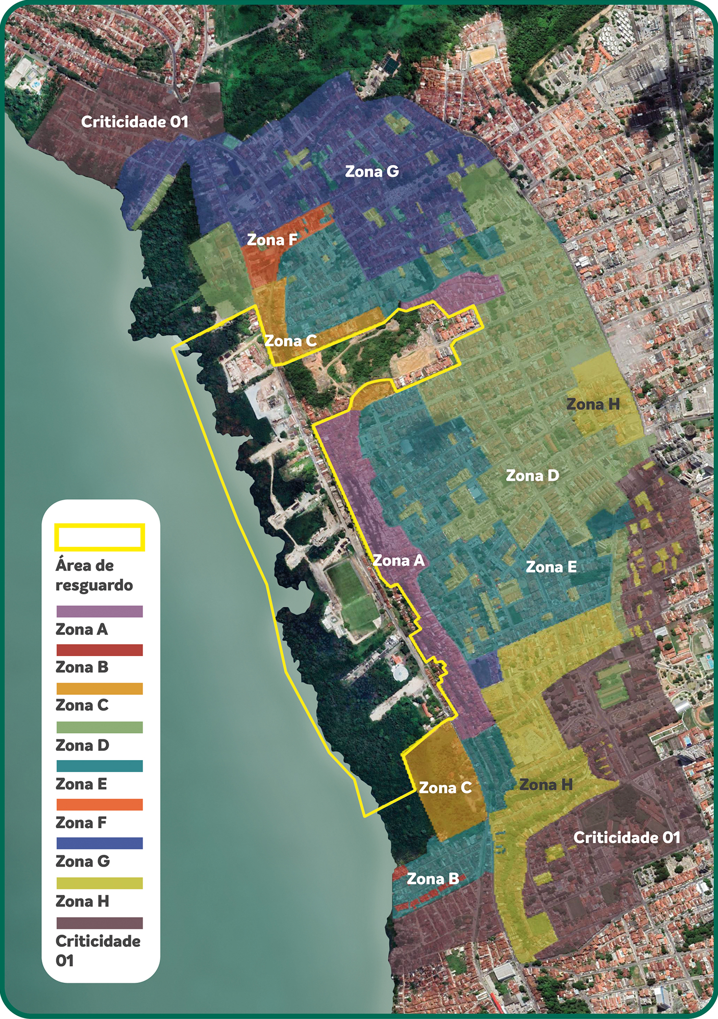 Novo Mapa da Área de Desocupação