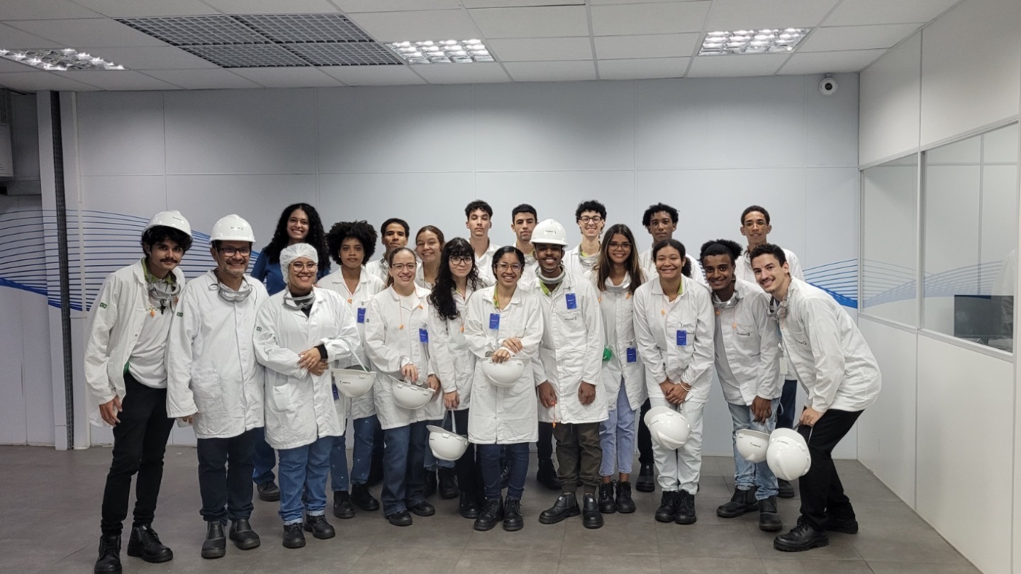 INSTITUTO FEDERAL DE CAMAÇARI VISITA BRASKEM