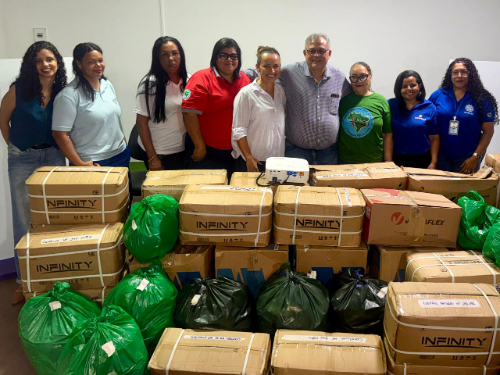 Cooperativas de reciclagem de Alagoas recebem equipamentos e infraestrutura para aumentar produtividade