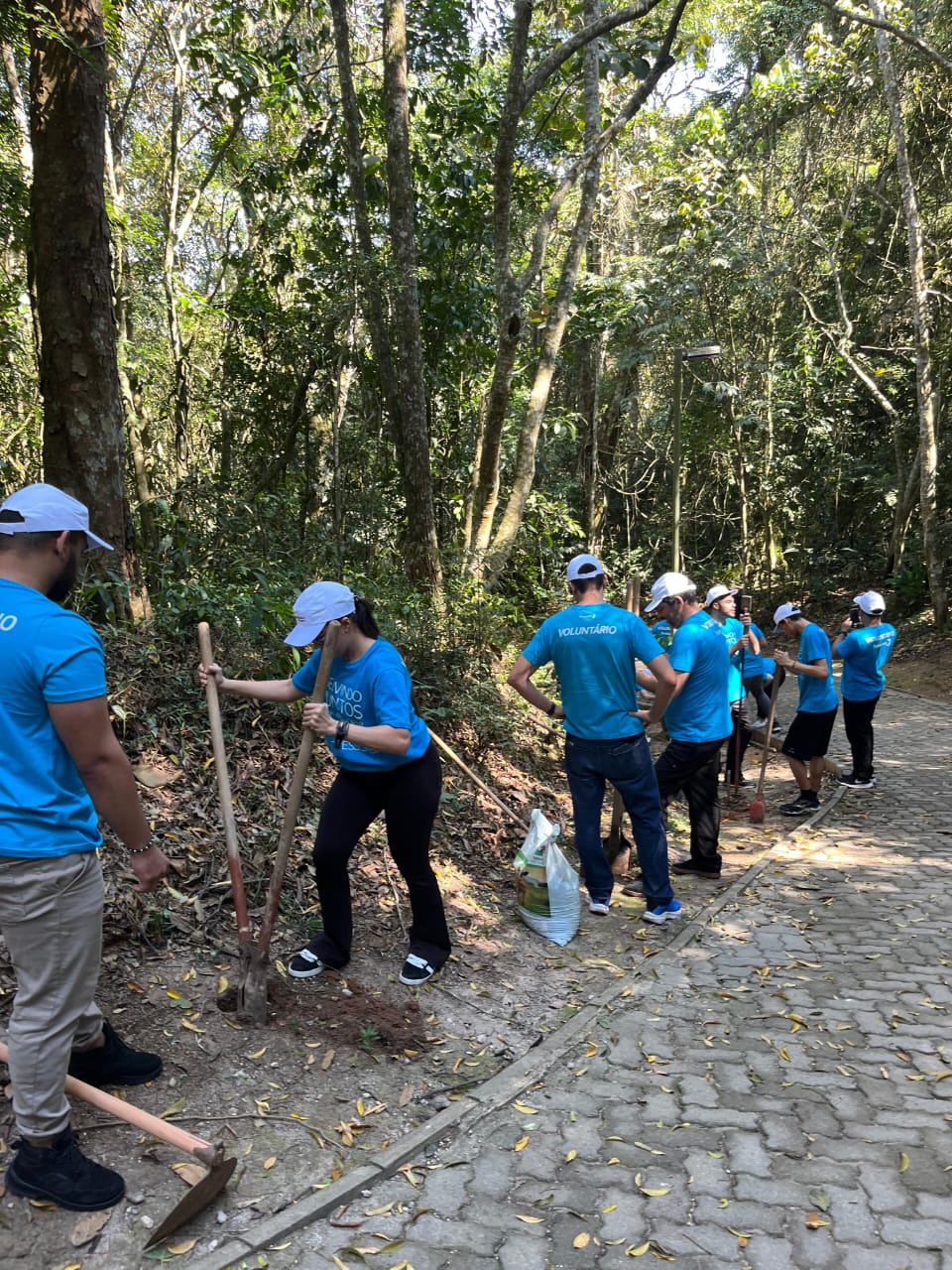 Braskem promove plantio de mudas no Parque da Gruta, em Mauá, durante a We Care Week