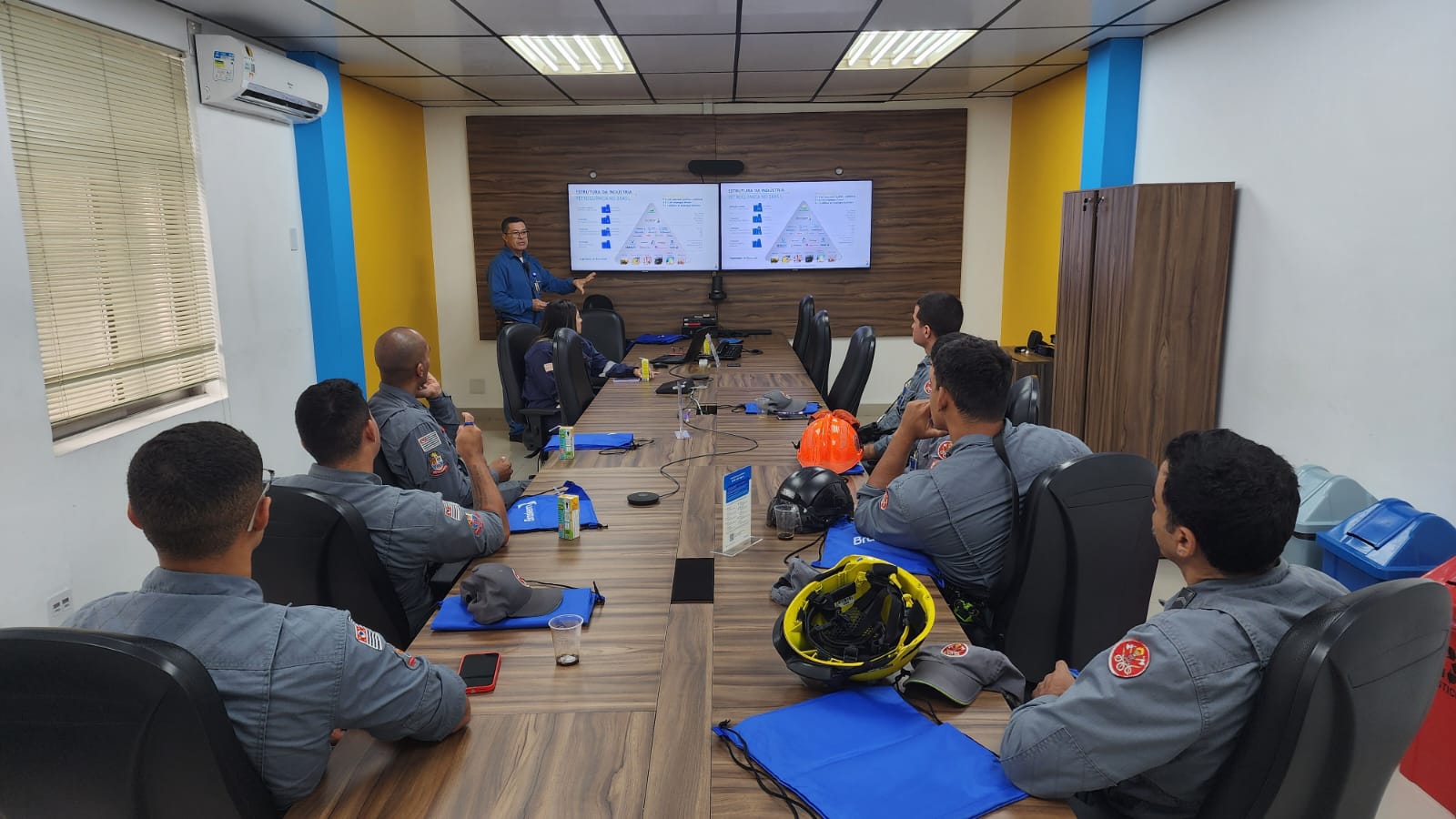 Braskem recebe Corpo de Bombeiros na PE8 em Cubatão