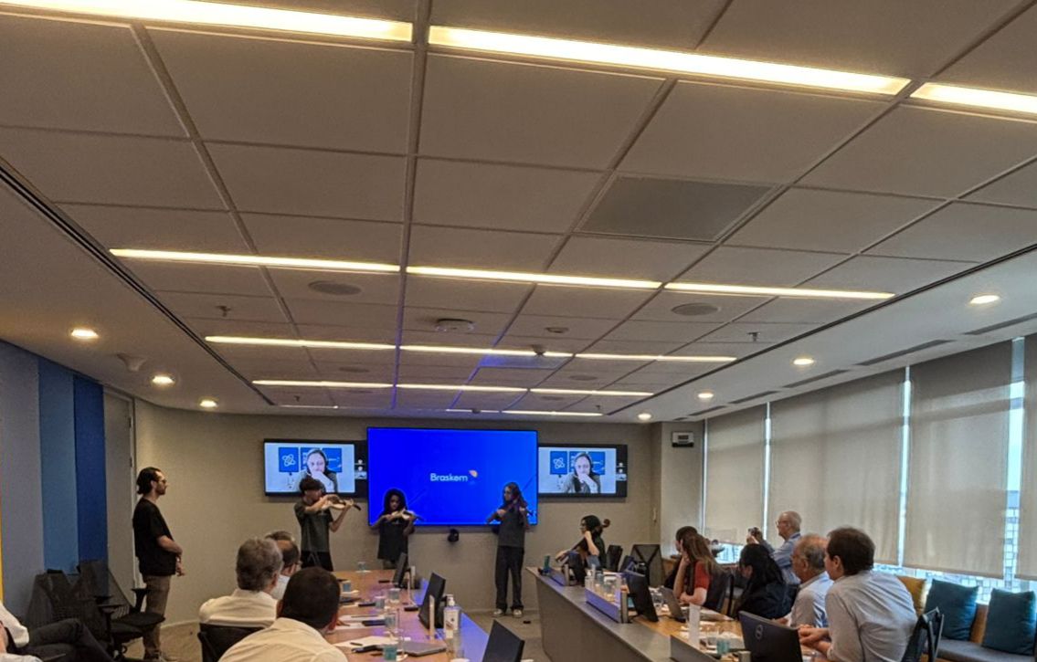 Braskem fortalece parceria com o Projeto Locomotiva em ação de engajamento interno