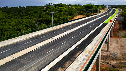 Trecho inicial da nova Via de Ligação é concluído