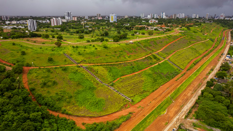Obras para Estabilização da Encosta do Mutange são concluídas