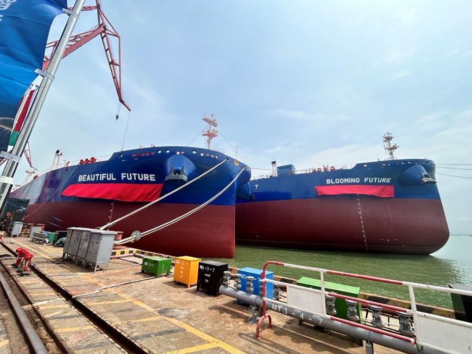 Braskem Celebrates Naming of Beautiful Future and Blooming Future, Next-Generation Tankers for Cleaner Global Trade