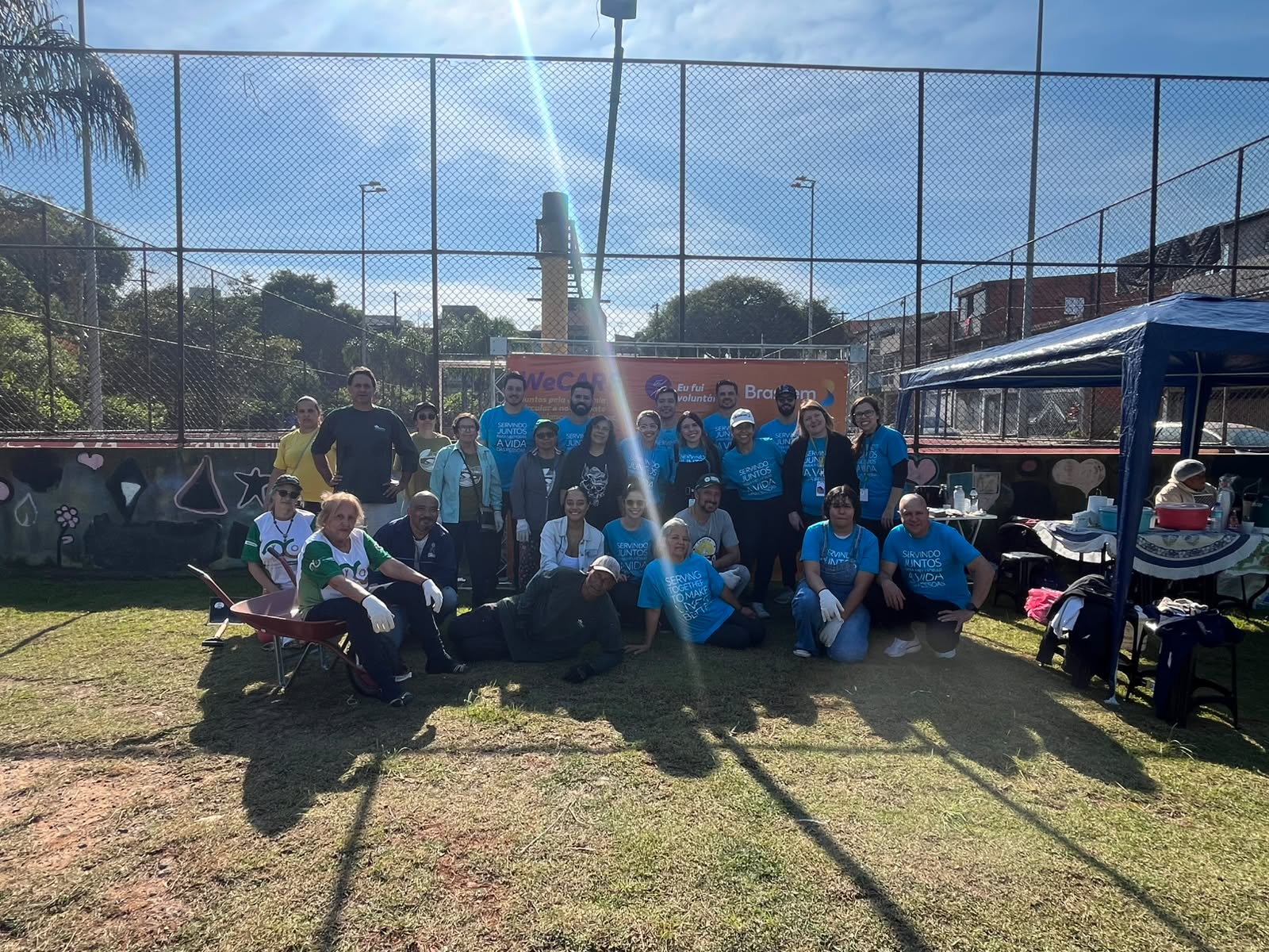 WeCARE promove plantio de árvores e reforça compromisso com a sustentabilidade em Santo André