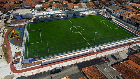 Bom Parto ganha estrutura de convivência moderna para esportes e lazer