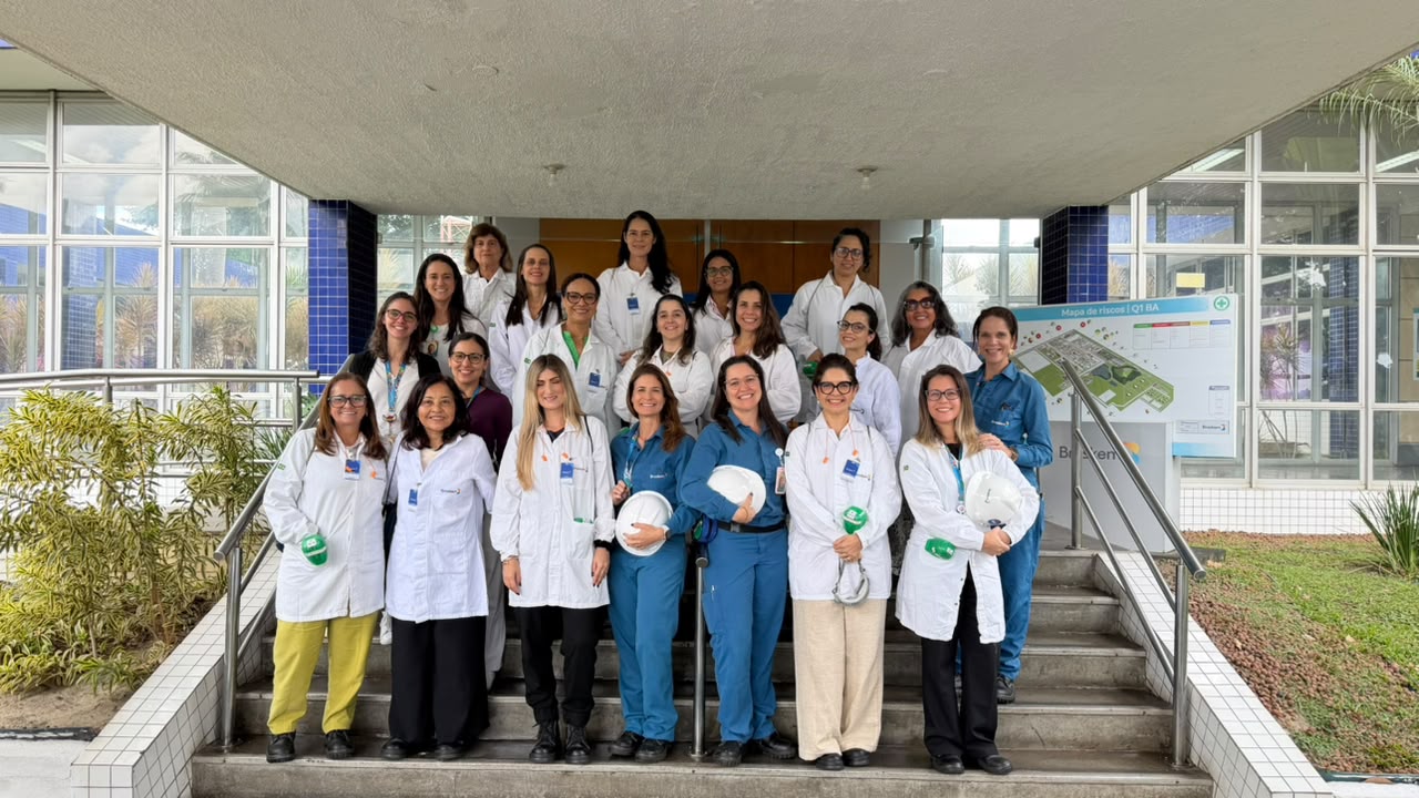 Integrantes do Comitê da Mulher na Indústria da FIEB visitam unidade da Braskem em Camaçari