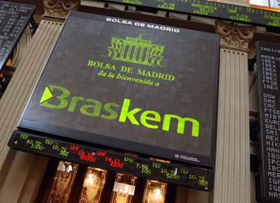 Braskem - Bolsa de Madri