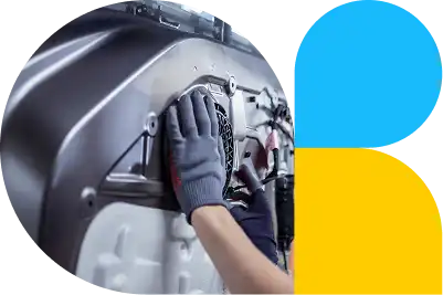 Componente aerodinâmico automotivo em polipropileno