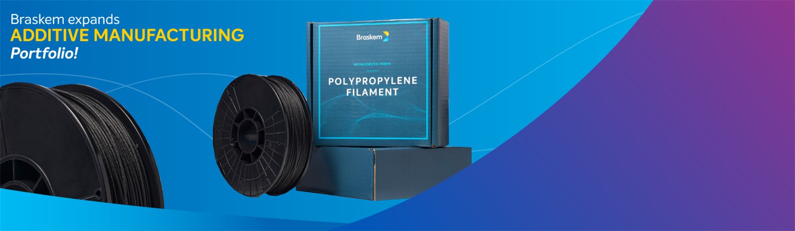 Portfolio includes Polyethylene and Glass Fiber Reinforced Polypropylene 3D Printing Filaments.